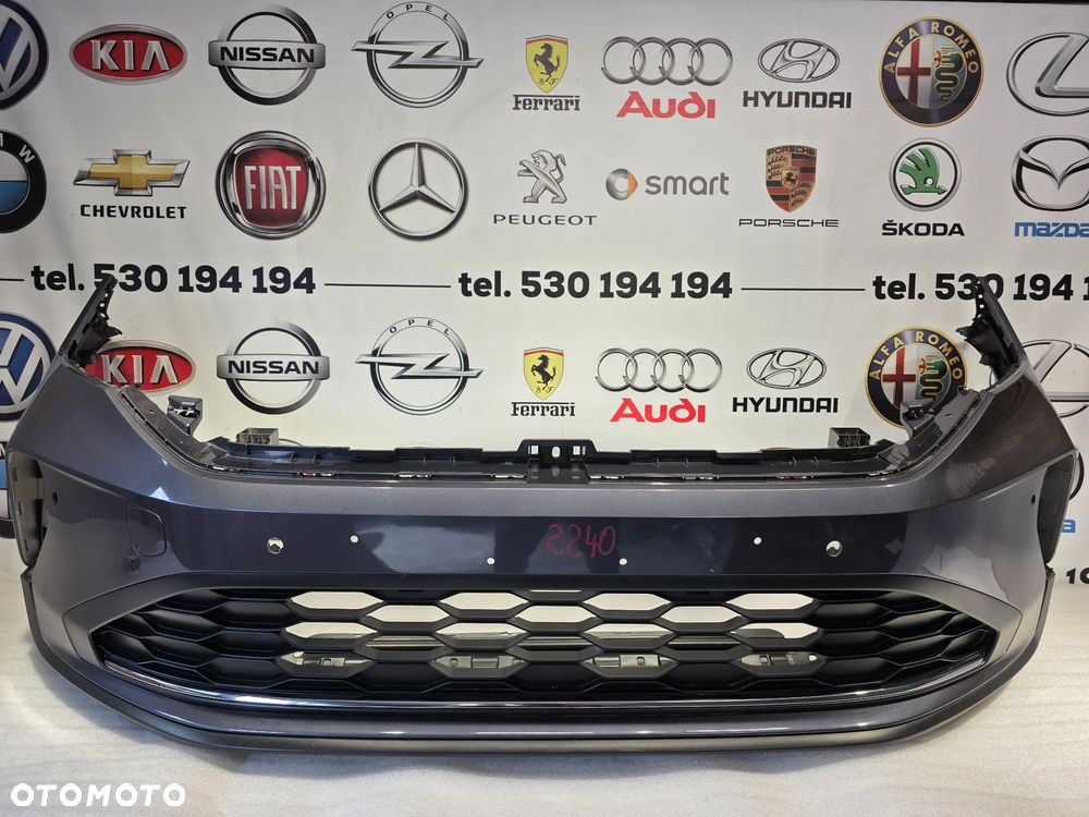 VW TAIGO 2G7 21- BARDZO ŁADNY ZDERZAK PRZEDNI PRZÓD NA 4xPDC NR 2G7807217C + 2G7805903B NR AUKCJI NZ2240 - 1