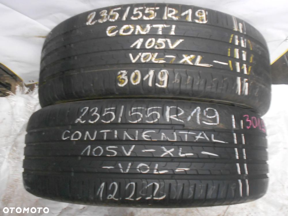 OPONY 235/55R19 CONTINENTAL ECO CONTACT 6 XL VOL DOT 1222 / 3019 7MM - 1