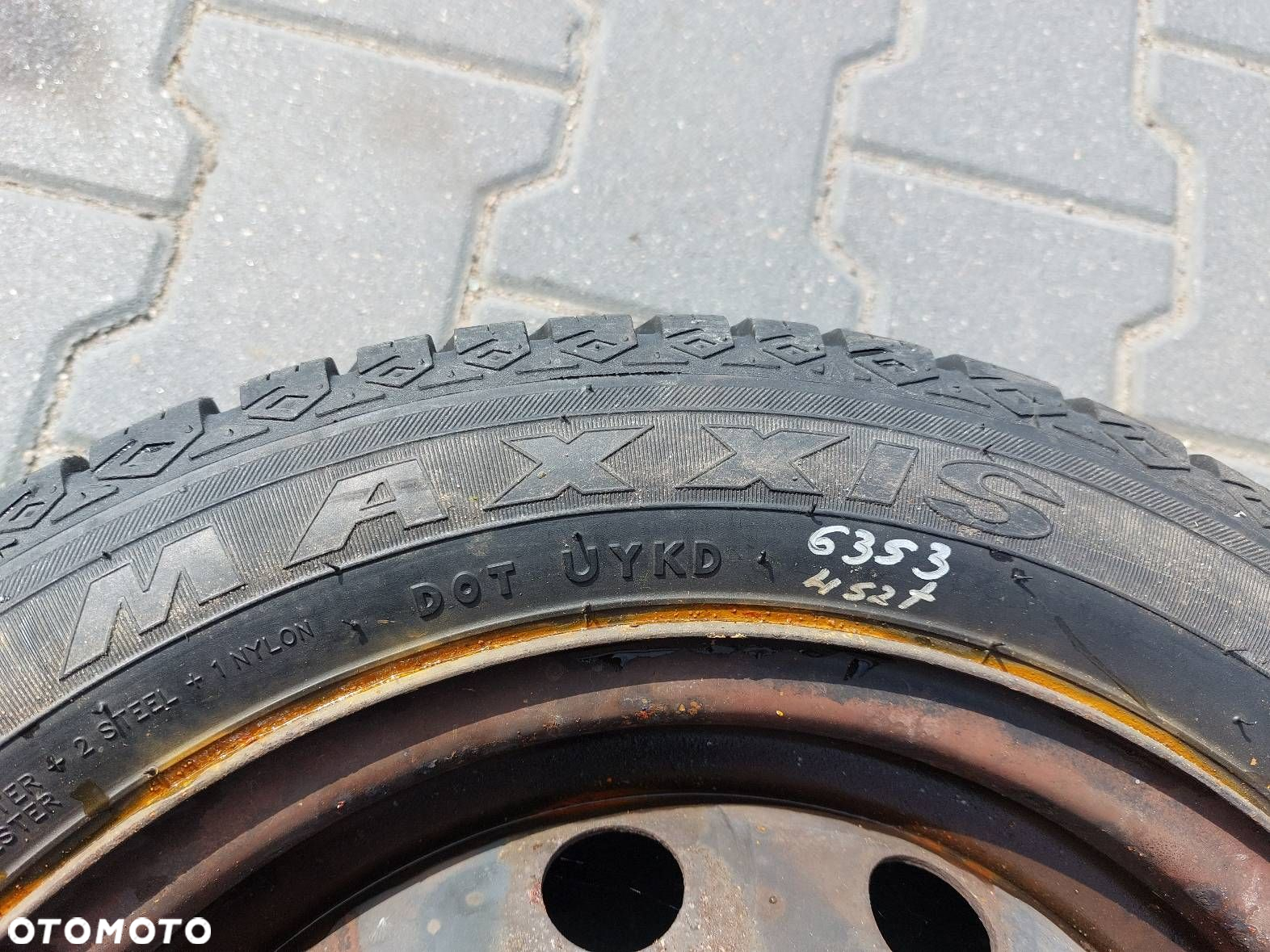 KOŁA KOMPLET FELGI OPONY CAŁOROCZONE 4x100 5Jx14  FI54,1 165/60R14 KIA - 3