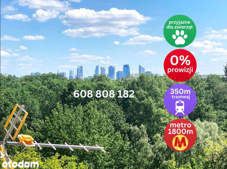 Wola/Bemowo 2pok urządzone KW loggia metro parking NISKI CZYNSZ