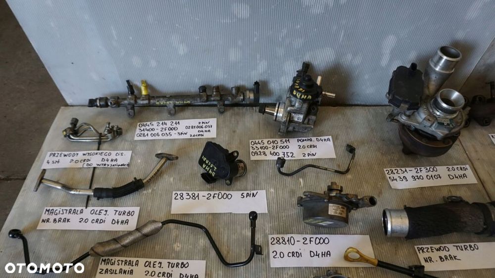 SILNIK SPORTAGE III 3 TUCSON IXI35 2.0 CRDI D4HA - 2