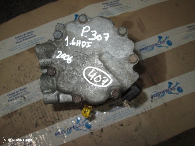 Compressor AC 9651911480 PEUGEOT 307 2006 1,6HDI CITROEN GRAND C4 PICASSO I 2007 1.6HDI 110CV 5P CINZENTO DIESEL SANDEM - 1