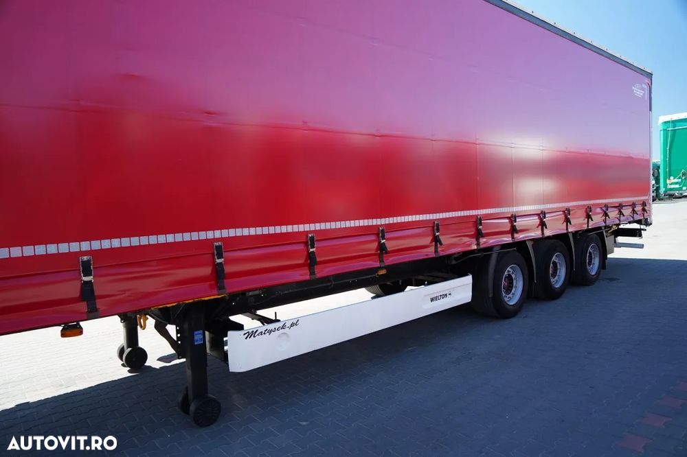 Wielton CORTINĂ WIELTON / MEGA / SISTEM BDE - STALPINI CULISANTI / AXE SAF / ACOPERIȘ ARMAT - 10