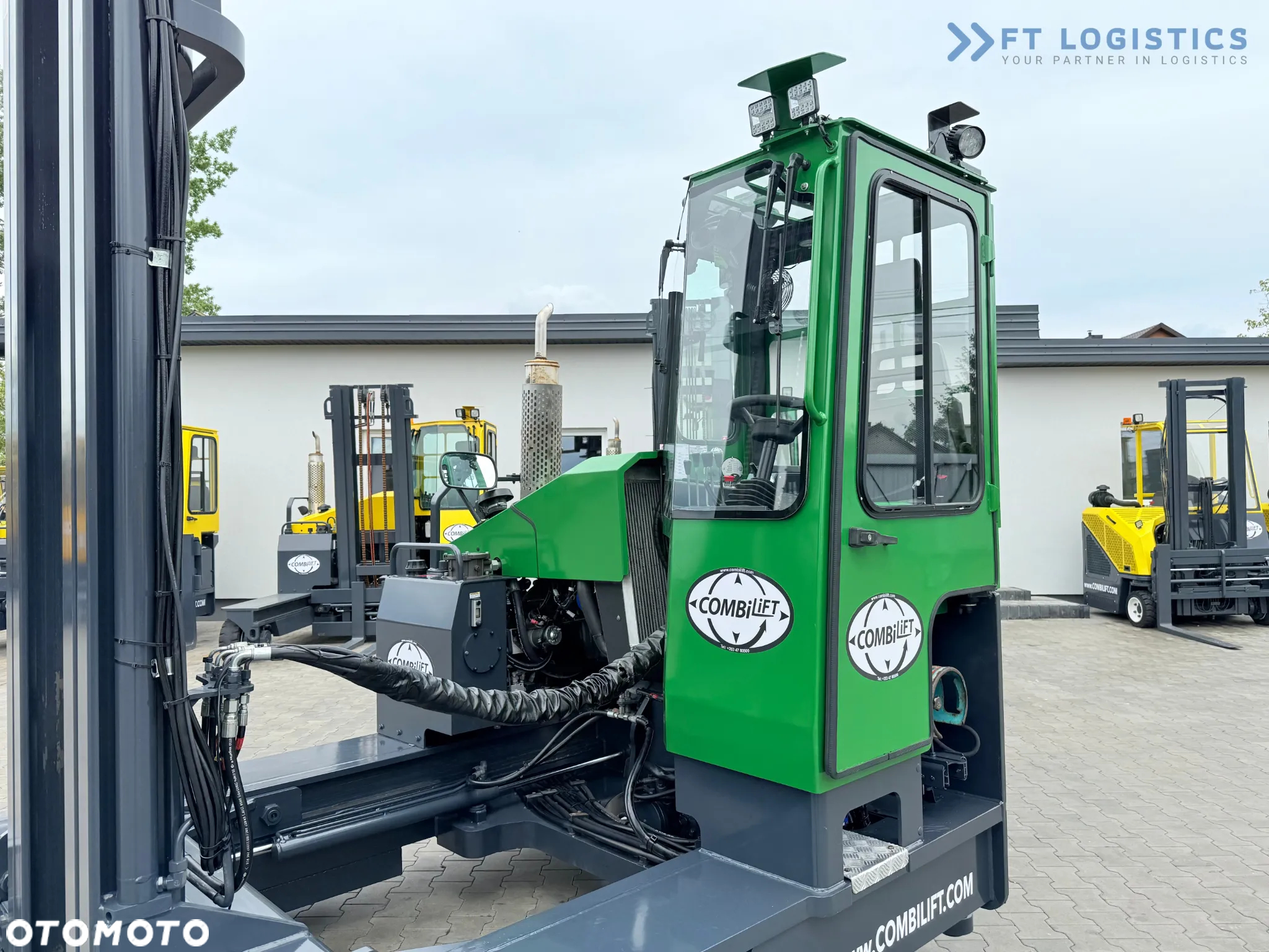 Combilift C4000 / TRIPLEX / 9300MM /  DUŻY WYBÓR WÓZKÓW CZTEROKIERUNKOWYCH / WOLNY SKOK / POZYCJONER / GAZ / KABINA / JAK NOWY - 29