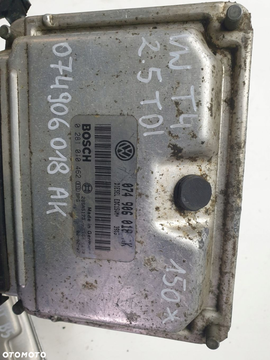 STEROWNIK KOMPUTER SILNIKA VW T4 2.5 TDI 074906018AK - 4