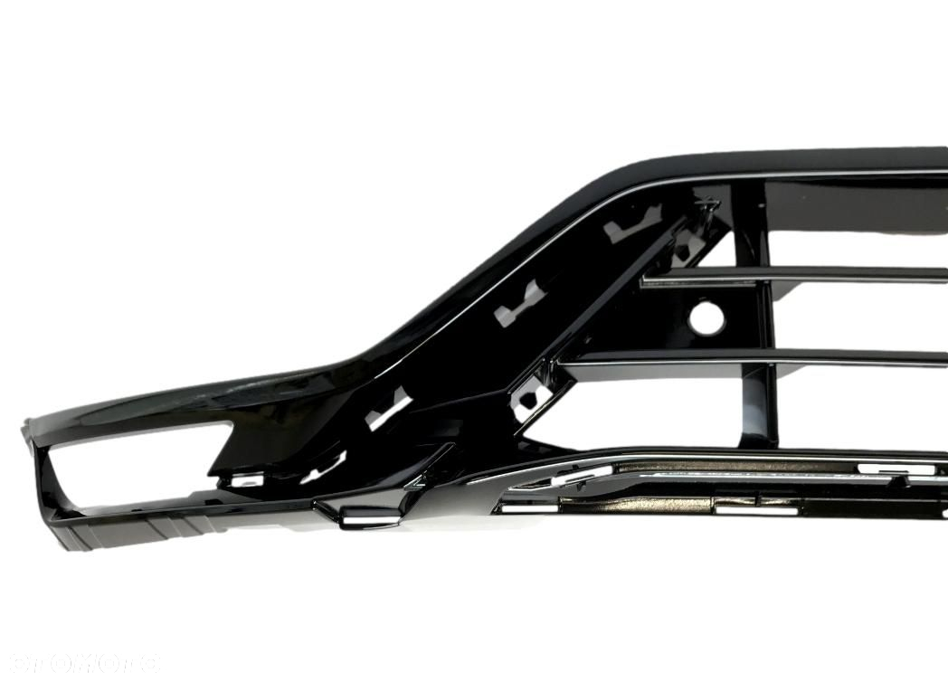 VOLVO XC90 II spoiler kratka zderzaka przod czarny polysk R-Design OE - 2