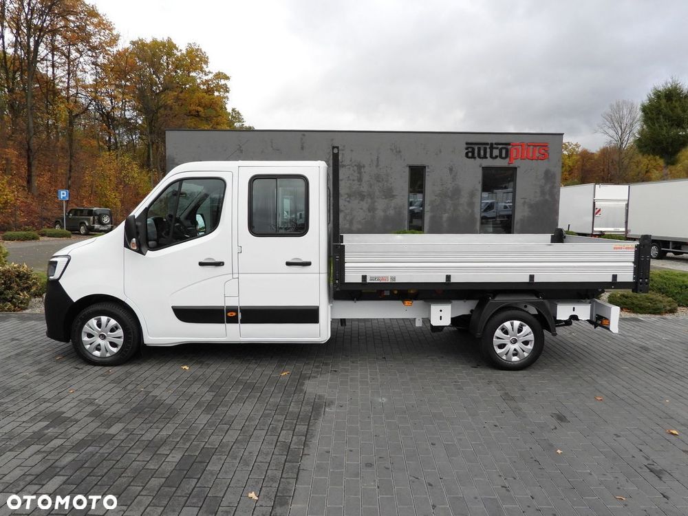 Renault MASTER WYWROTKA PODWÓJNA KABINA DOKA 7 MIEJSC TEMPOMAT NAWIGACJA LEDY KLIMATYZACJA  145KM - 9