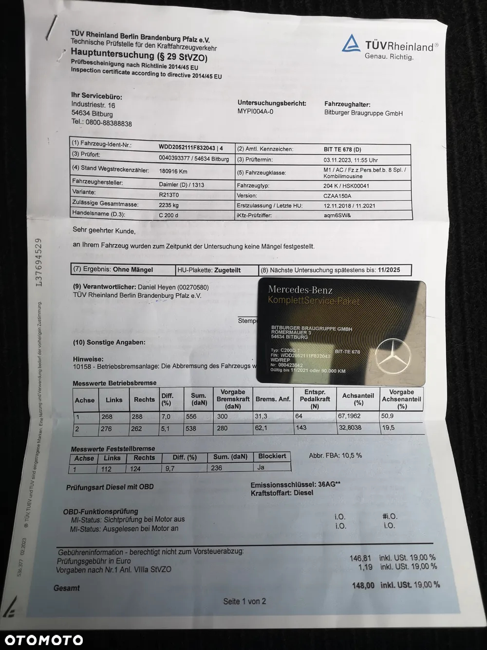 Mercedes-Benz Klasa C 200 d T 9G-TRONIC - 10