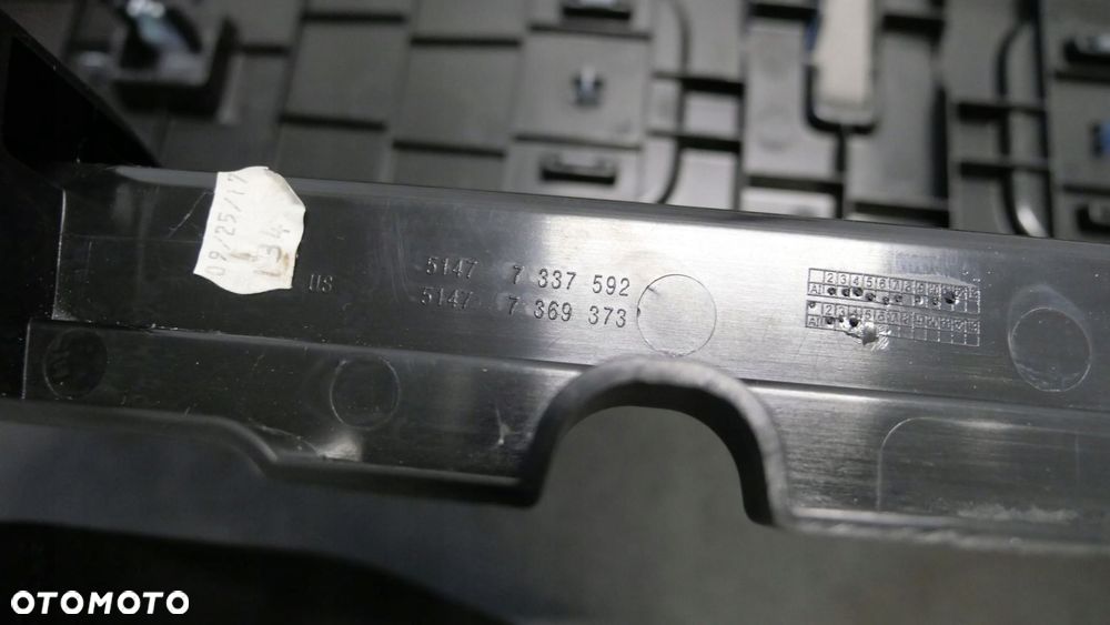 bmw x4 f26 osłona krawędzi bagażnika pasa tylnego 7337592 - 10