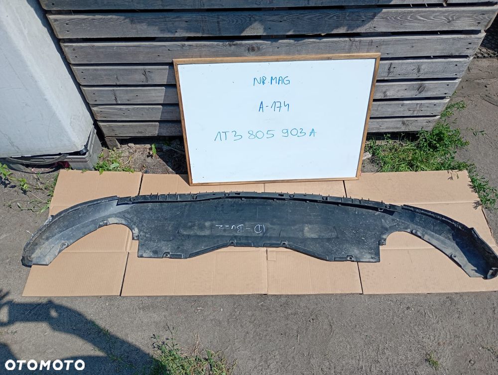 SPOILER DOKŁADKA ZDERZAK PRZÓD VW ID BUZZ 1T3805903A - 2