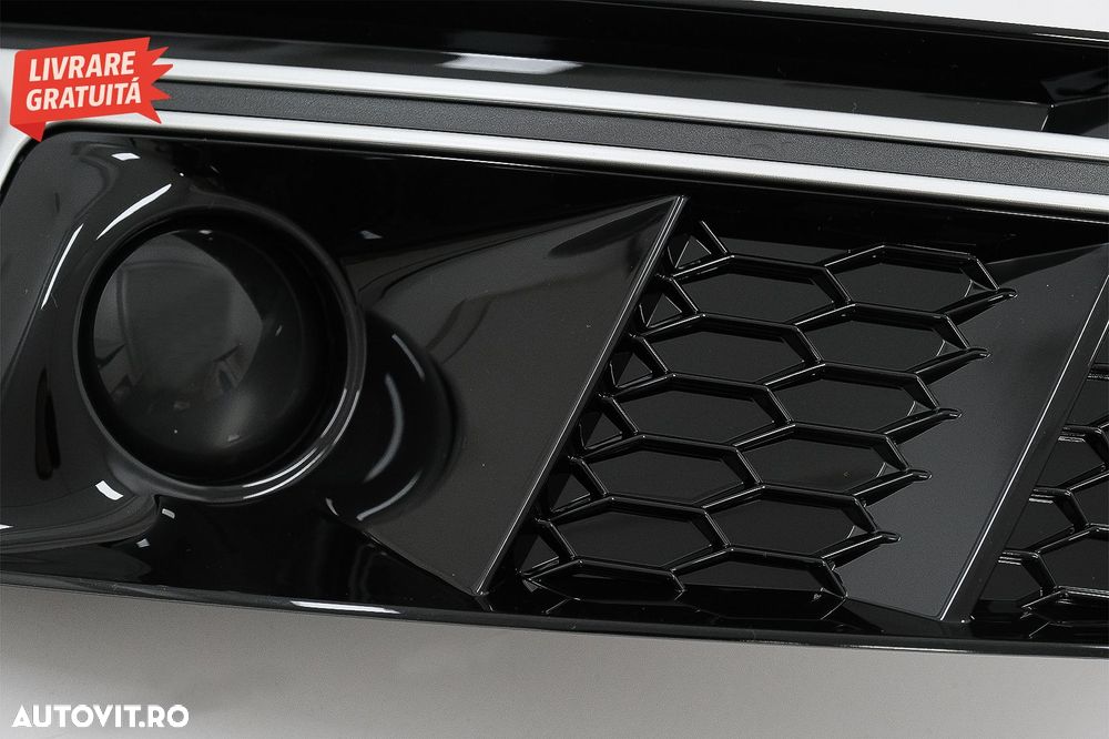 Grile Laterale Audi A4 B9 Sedan Avant (2016-2018) RS4 Design Silver Edition- livrare gratuita - 6