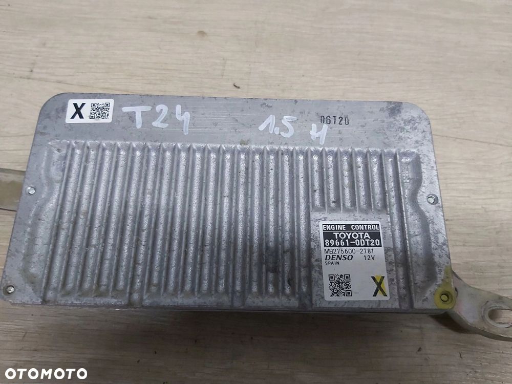 Yaris III kluczyk pilot MR6302/2011 komputer silnika zestaw odpalenia - 3