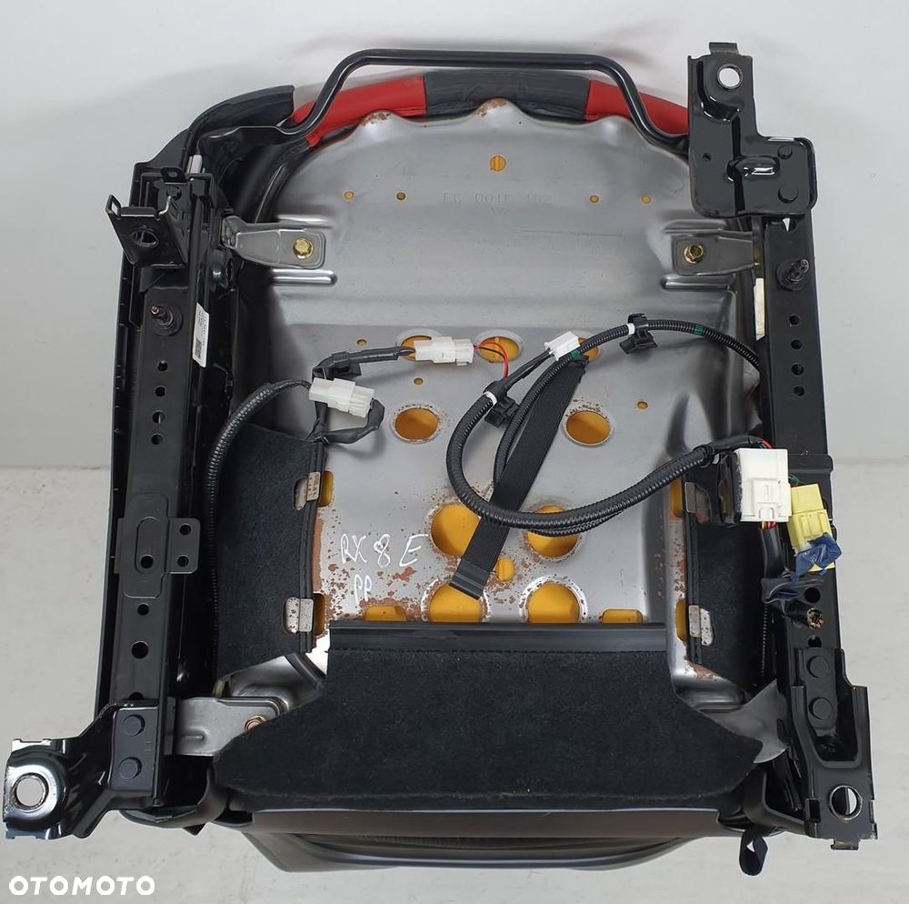 FOTEL PRAWY PRZÓD PRZEDNI PASAŻERA SKÓRA GRZANY MAZDA RX-8 RX8 EUROPA - 8