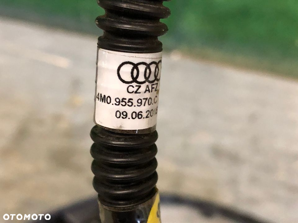 AUDI Q7 4M 2015- SPRYSKIWACZ LAMPY PRAWY LEWY ZAŚLEPKA PRZEWÓD POD KAMERĘ 4M0955101A 4M0955102A - 5