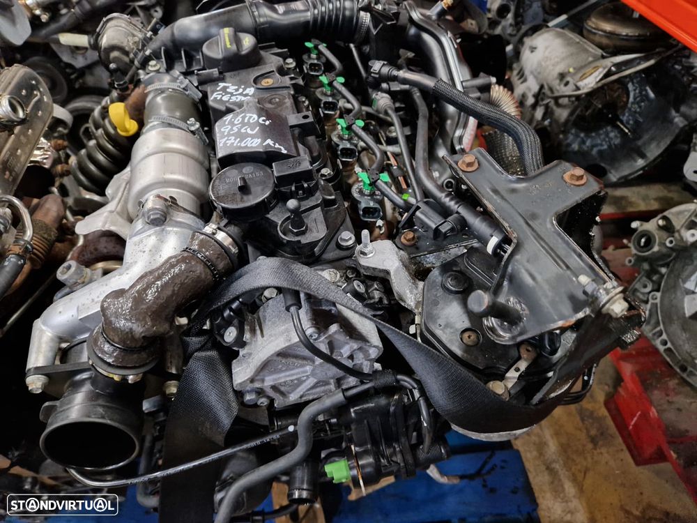 Motor usado TZJA FORD FIESTA 1.6 TDCI 95CV 8V - 2