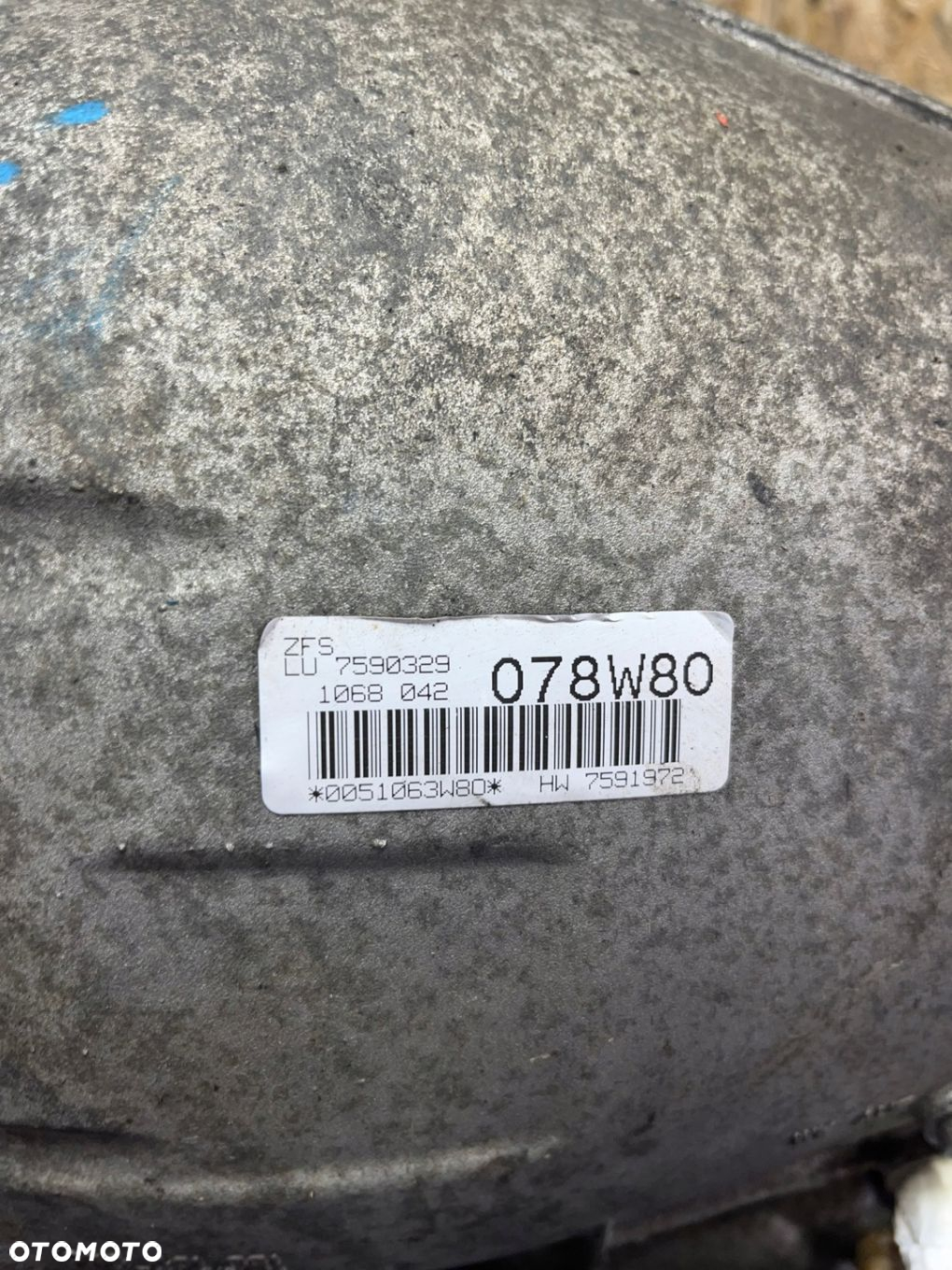 BMW E90 E91 E92 E93 N57 SKRZYNIA BIEGÓW AUTOMAT ZF 6HP-28 W80 OE 7590329 - 3