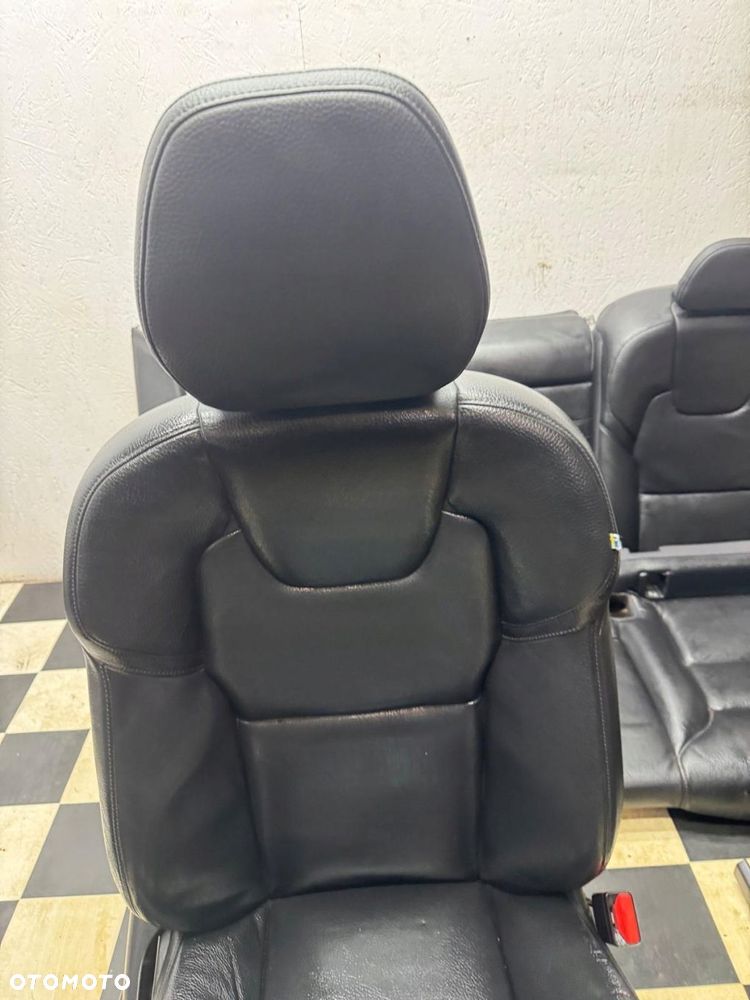 fotele fotel lewy prawy kanapa tył volvo xc60 ii 2017- skóra - 4
