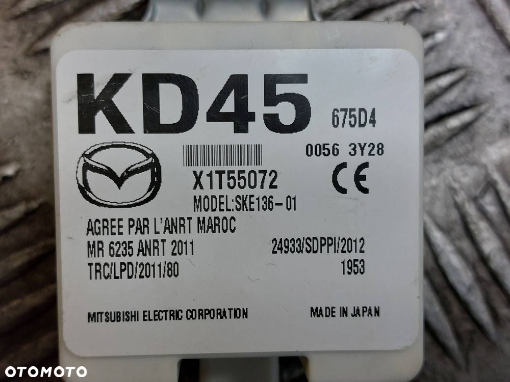 ZESTAW STARTOWY MAZDA 6 III GJ 2.2 D SH4K18881B 275700-5674 GKK167Y60D - 9