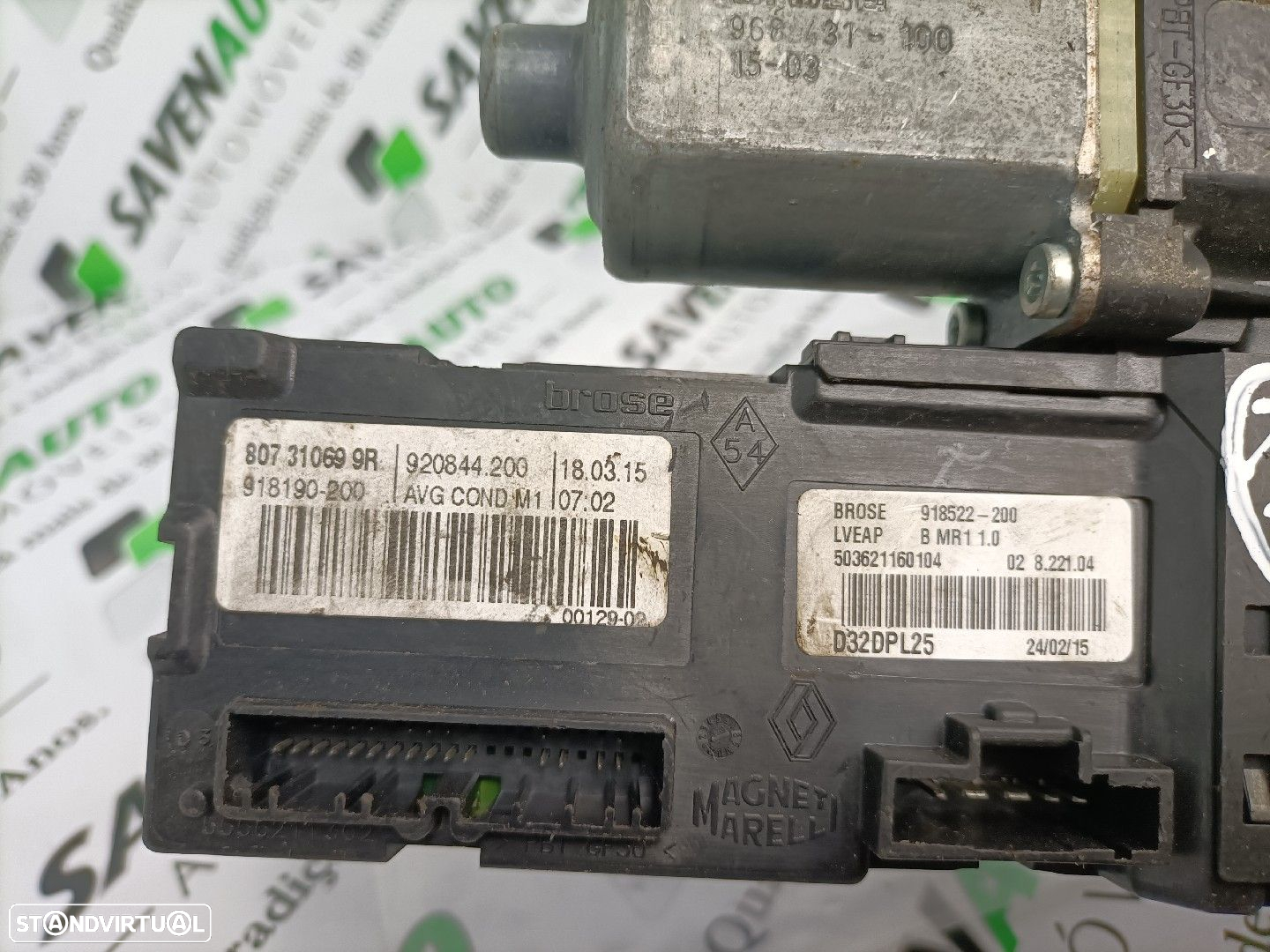 Motor Elevador Frente Esquerdo Renault Fluence (L3_) - 5