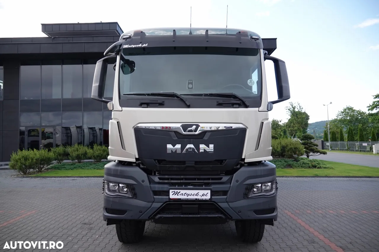 MAN TGS 41.480 / 8X8 / ​​BASCULATOR SPATE / KH-KIPPER / HARDOX / METALIC / 2025 / AUTOMAT / NOU / DISPONIBIL Imediat! - 15