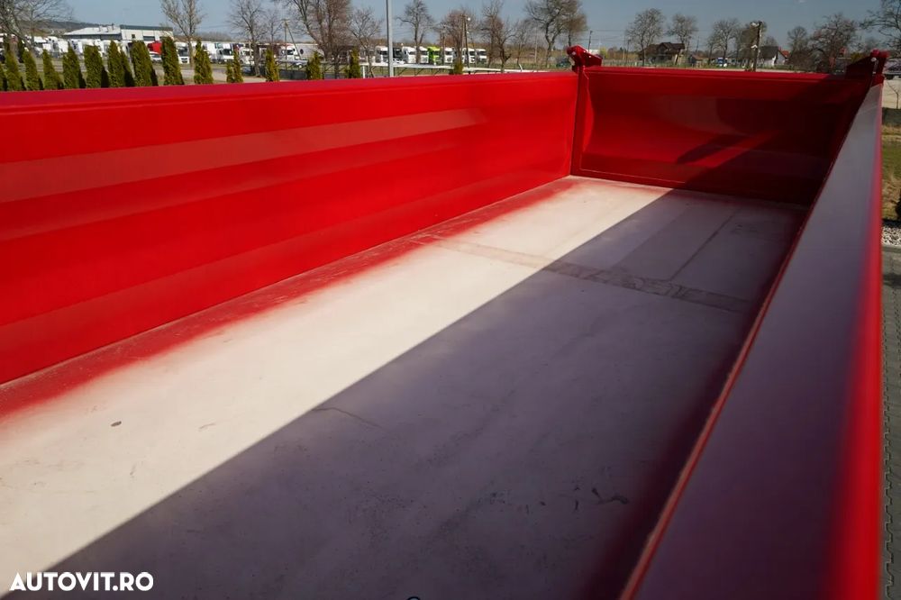 MAN TGS 41.480 / 8x8 / BASCULANĂ SPATE / MANUAL / NOU NOU / KH-KIPPER / - 33