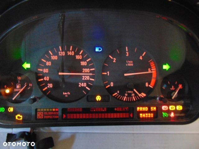 BMW E39 E38 X5 E53 diesel licznik ZEGARy europejskie europa pixele 100% sprawne OK - 1