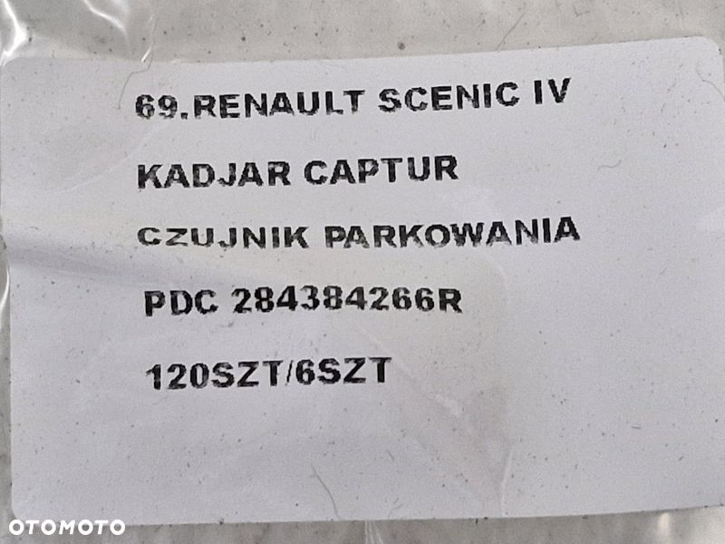 RENAULT SCENIC 4 IV KADJAR CZUJNIK PARKOWANIA PDC BIXUL 284384266R - 5