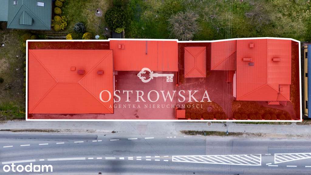 Obiekt handlowy z domem przy trasie | parking - Pełny obrazek: 5/12