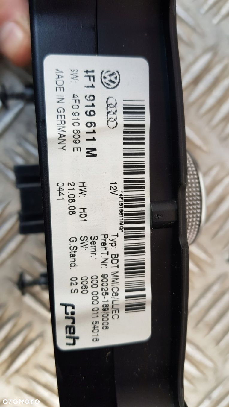 AUDI A6 C6 PANEL STEROWANIA MMI 4f1919611m - 8
