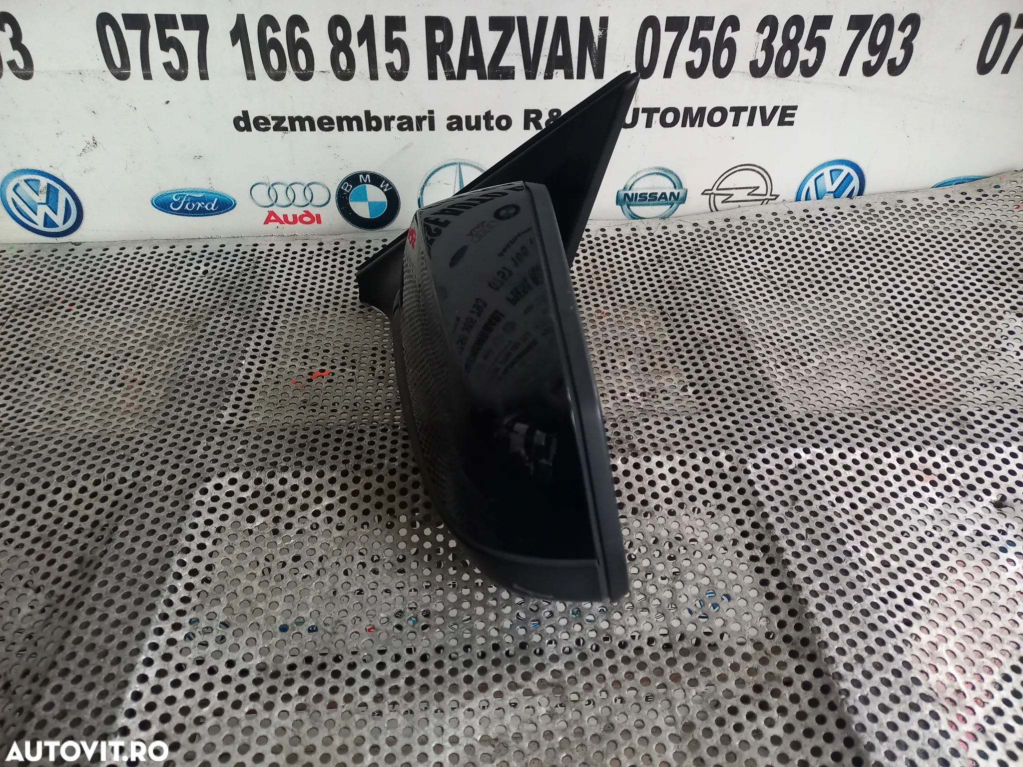 Oglinda Stanga Bmw Seria 7 F01 F02 NFL Pliabila Electrica Heliomata Incalzita Volan Dr Mic Defect - 4