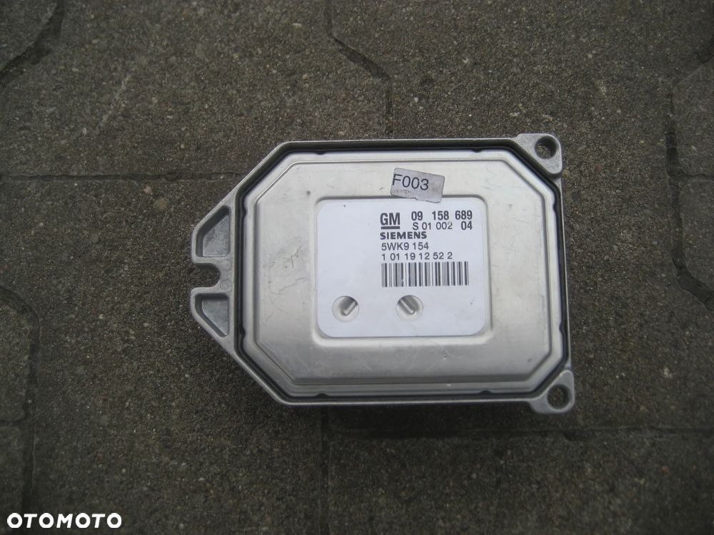 opel zafira a 1,8 benzyna komputer silnika z18xe - 3