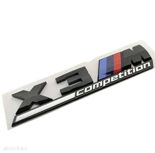 Emblema Sigla Logo BMW X1 X3 X4 X5 X6 M3 M4 M5 M6 M8 //M Competition - 6
