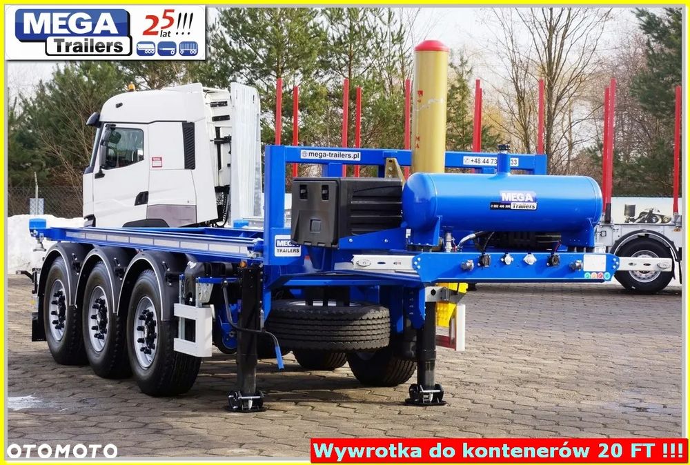 Inny 33m³ / 20 Ft kontenery wywrotki naczepy z ADR EX3 - MEGA Trailers !!! - 15