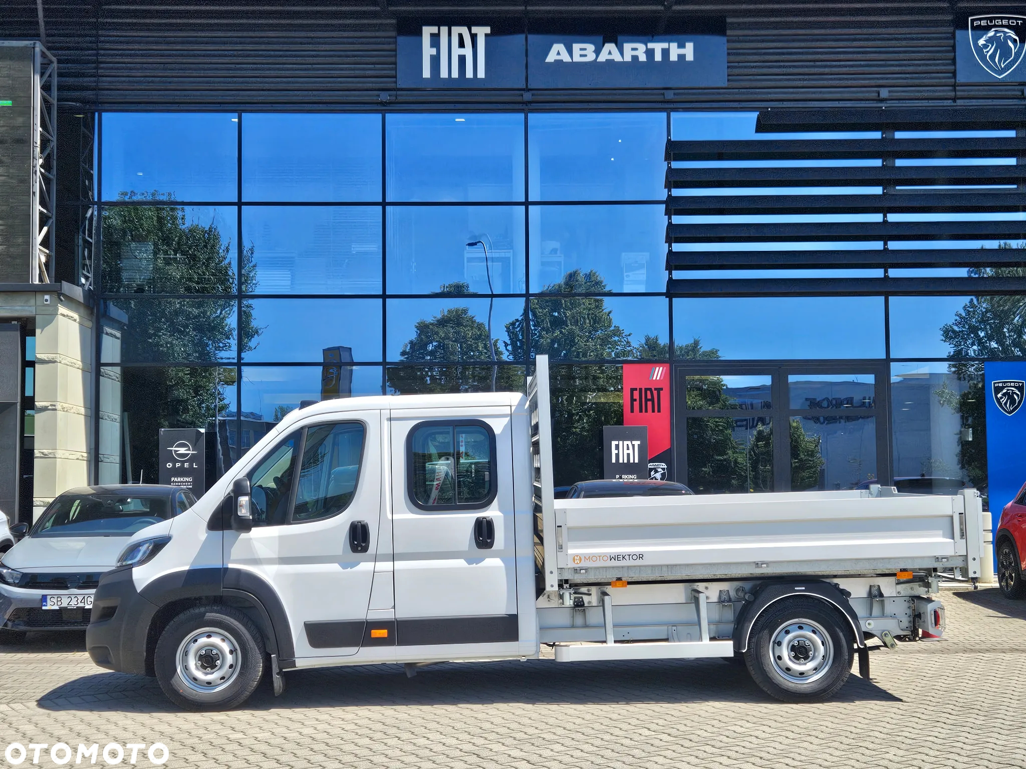 Fiat Ducato Maxi Podwójna Kabina L3 2.2 H3-POWER 140KM DMC 3.5t Rozstaw osi 4035mm--  Wywrotka - 2