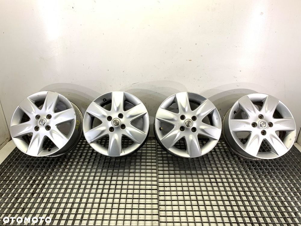 FELGI ALUMINIOWE KOMPLET 15 5.5J 4X100 CENTR 60,1 ET50 - 800.00 PLN - NISSAN - 1