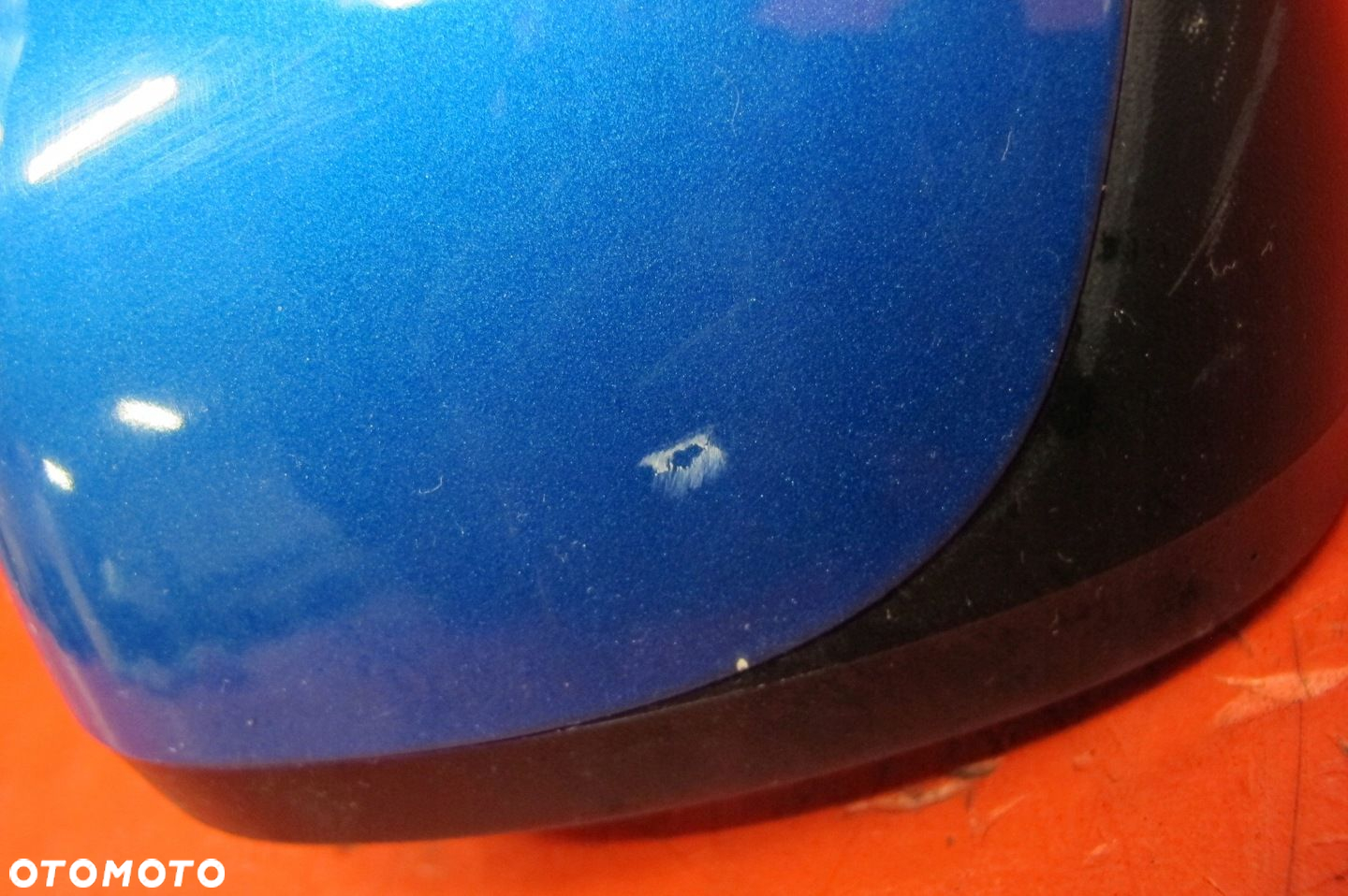 HYUNDAI i10 PA 1 I 2007-2010 MANUALNE LUSTERKO PRAWE NIEBIESKIE LAKIER DE - 4