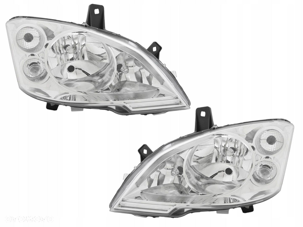 Reflektor lampa Mercedes Vito Viano 639 LIFT 2010-