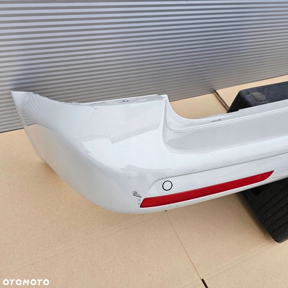 VW T5 LIFT T6 zderzak tył biały LB9A PDC IDEALNY - 2