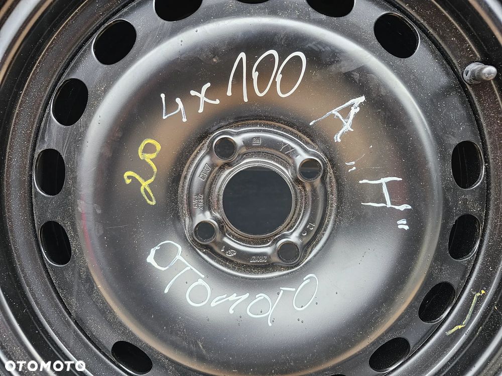 KOŁO ZAPASOWE ZAPAS DOJAZDOWE PEŁNOWYMIAROWE OPEL ASTRA G H MERIVA A CORSA C D 4x100 ET37 205/55 R16 - 4