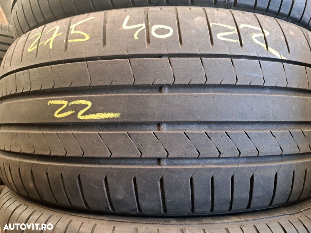 Set anvelope 315/35 R22 cu 275/40 R22 Pirelli cu steluta BMW X7 - 7