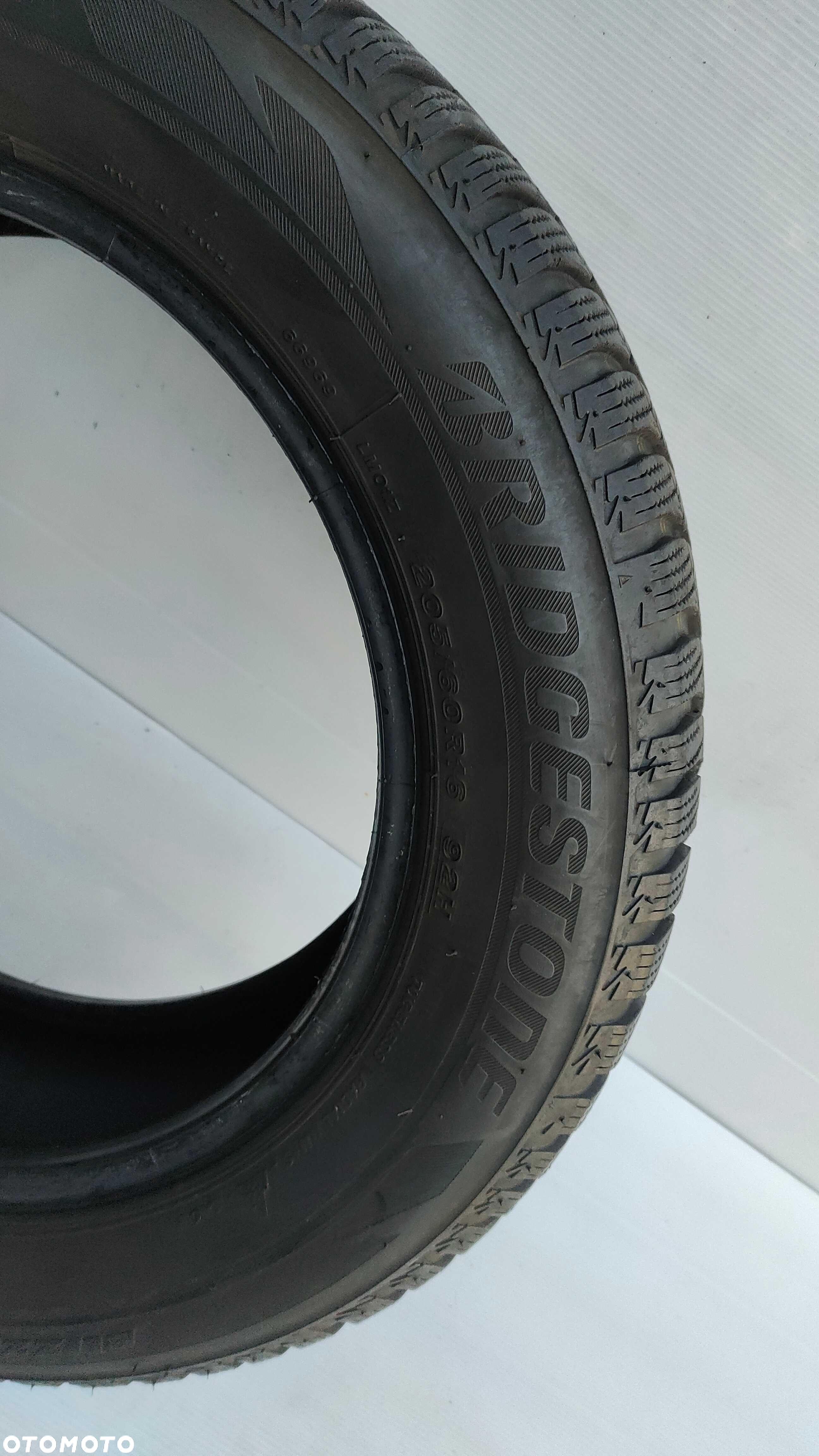 Opony Zimowe 205/60/16 Bridgestone 6,3mm - 6