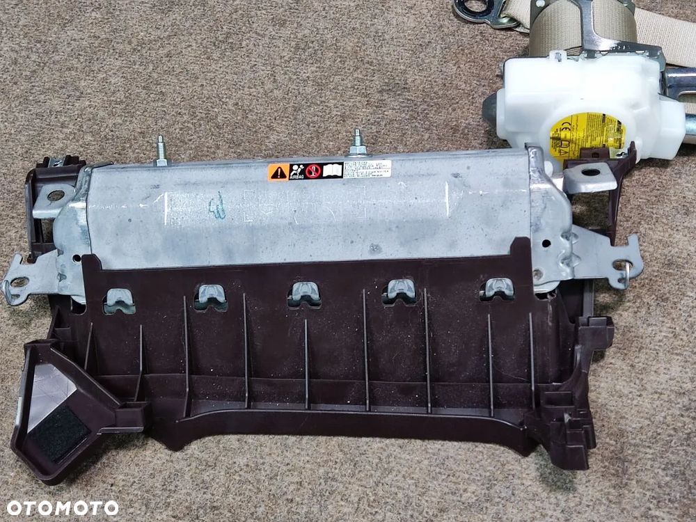 TOYOTA HIGHLANDER USA 20-24r Poduszki Powietrzne AirBag Deska Pasy - 12