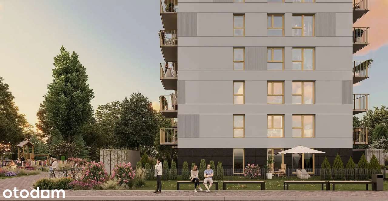 1-pokojowe mieszkanie 34m2 + balkon