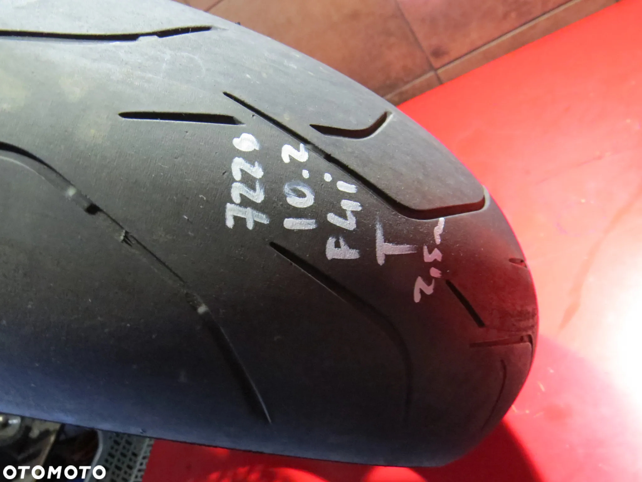 HONDA CBR 600 F4I CBR600 01-06 koło tył tylne opona felga tarcza - 10
