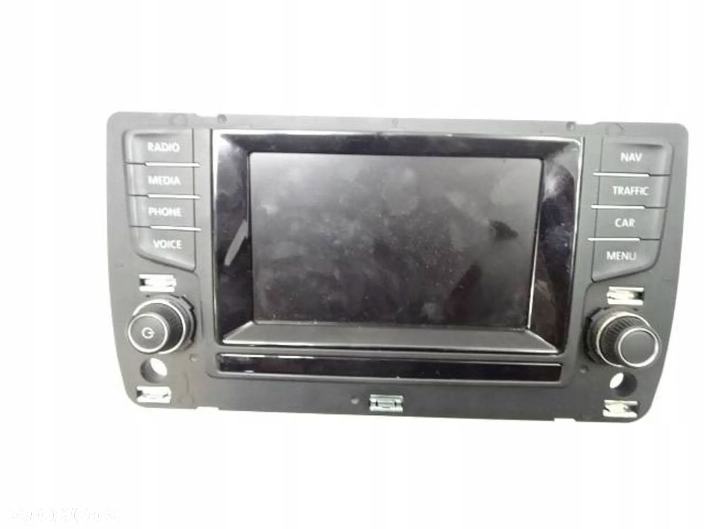 radio cd wyświetlacz volkswagen golf vii - 1