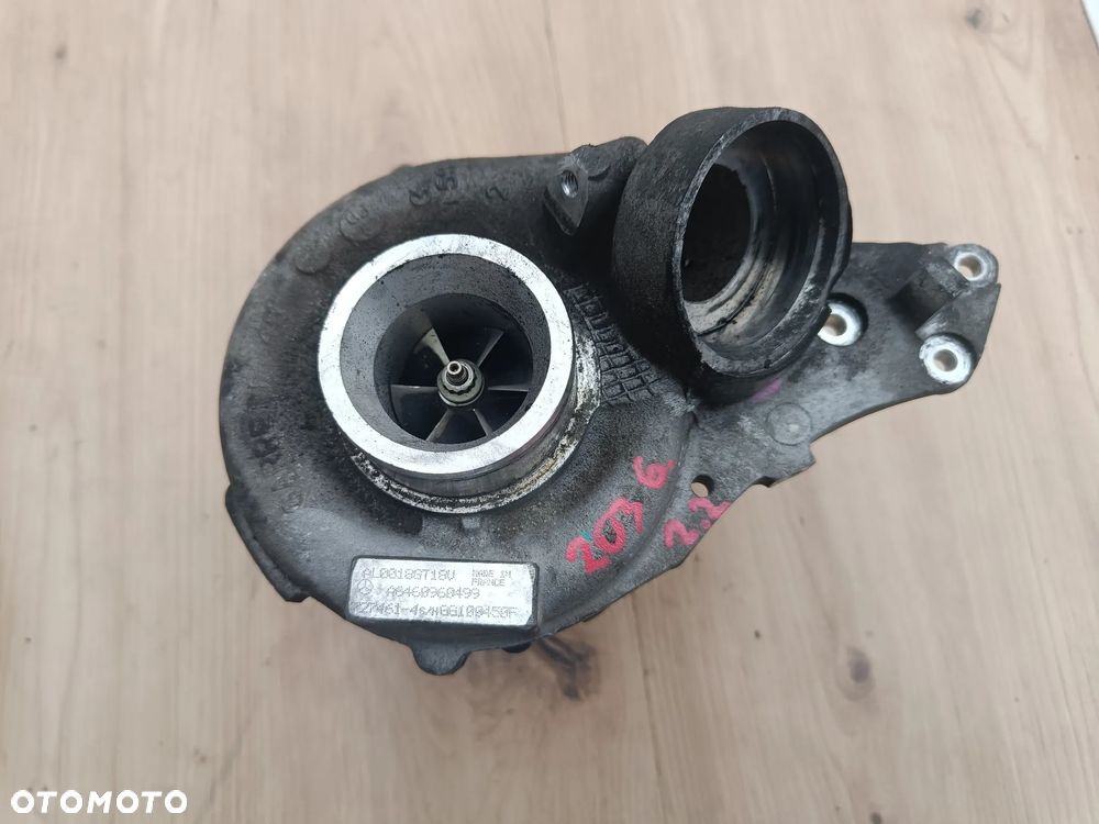 MERCEDES W203 W209 CLK W211 2.2 CDI TURBOSPRĘŻARKA TURBO TURBINA A6460960499 - 1