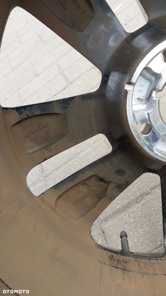 Felga aluminiowa Citroen OE 9833485080 CITROEN C4 3 III 6.5" x 18" 4x100 et26 - 6