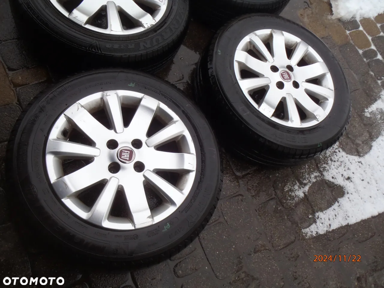 felga felgi alufelga alufelgi alu felgi fiat 500 punto grande evo fiorino Qubo nemo bipper doblo albea multipla palio punto II lift 15 4x98  6j15h2 madei in turkey 51889292  51906851 oryginał fiat - 6