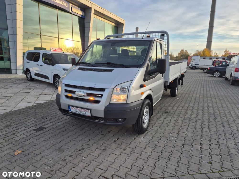Ford Transit 350  2.4TDCI / SKRZYNIA / MOCNY HDS HIAB / WEBASTO / DŁUGI / 3 MIEJSCA  / ALUMINIOWE BURTY / NAJMOCNIEJSZY HDS NA KAT. B - 2