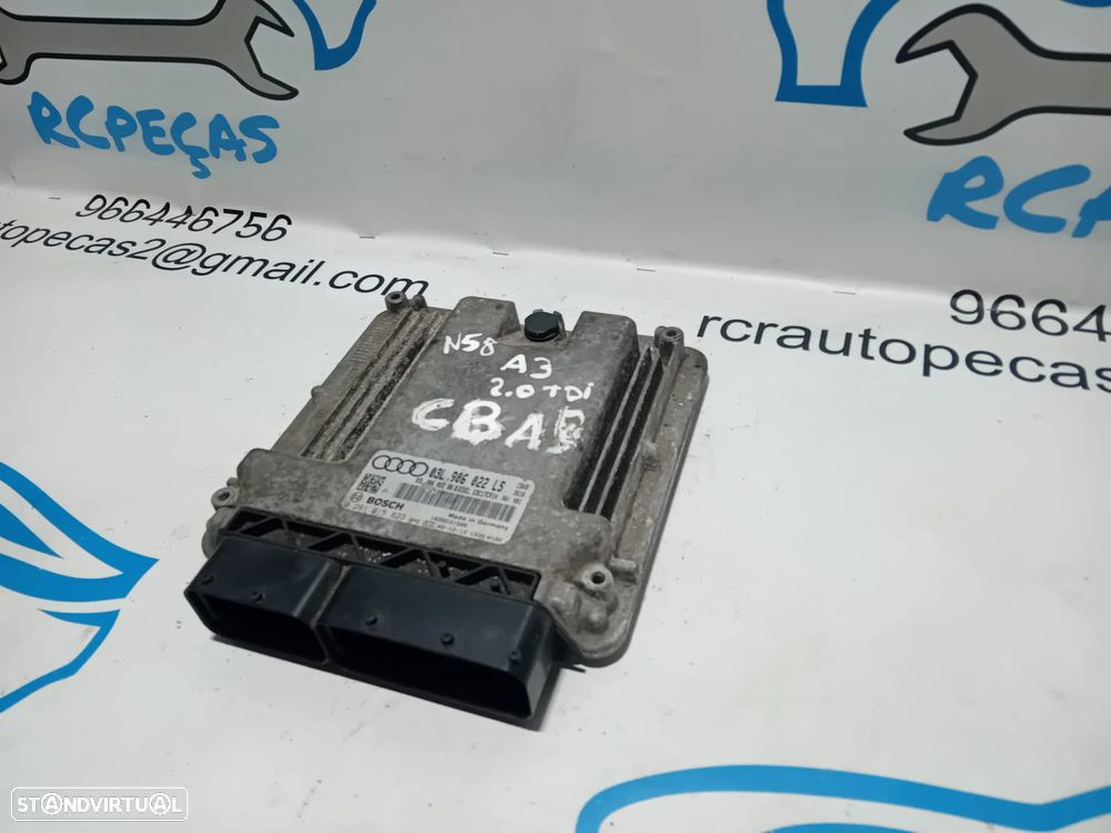 .Centralina Bosch Original Audi 2.0 TDi CBA 03L 906 022 LS / 0 281 015 823 - 4